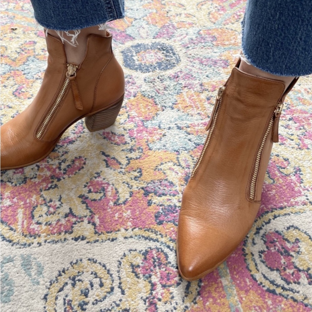 Ankle boots, size 37 leather